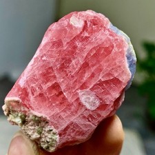 52G Natural rhodochrosite crystal mineral specimen healing - museum Grade picture