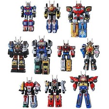 Power Rangers Megazords Super Sentai DX Robo Charm Complete set of 10 KeyChains picture
