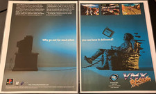 VMX Racing - Vintage 2-Page Motocross Gaming Print Ad / Poster / Wall Art picture