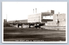 J90/ Horicon Wisconsin RPPC Postcard c40-50s Van Brunt Factory Co. 306 picture