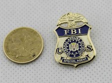 FBI SPECIAL AGENT lapel pin picture