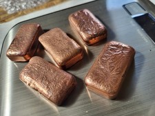 1 Kilo+ .999 Hand Poured Copper Bar | fine .999 pure copper bullion Made In USA picture