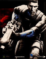 Project Snowblind Eidos 2005 Xbox Video Game Magazine Print Ad Sci-Fi Art picture