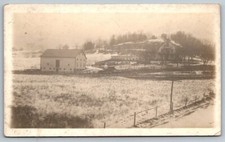 RPPC  Lanes Henery  Chicken Farm  Colonial Farm Homestead  c1910    Postcard picture