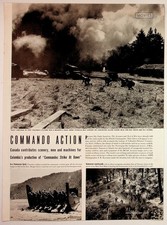 Columbia Pictures Commandos Strike At Dawn 1942 Magazine Article WWII Photos picture