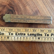 Vintage STANLEY No 62 Rule Ruler  - Sweetheart Era 1920-35 Boxwood picture