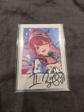 Hololive EN IRyS 3rd Anniversary Autographed Bromide Card - Brand New picture