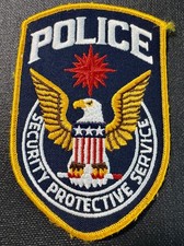 Rare Obsolete CIA Security Protective Service Shoulder Patch Federal LEO picture