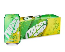 Great Value Twist up Lemon Lime Soda Pop, 12 Fl Oz, 12 Pack Cans,,.. picture