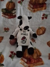 Chik-fil-A Vintage Cow Plush 2006 GO DAWGZ Gameday Promo W/ Football Collectible picture