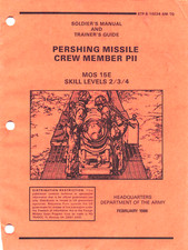 3,100 Page 10+ PERSHING MISSILE Ia II Field FM Technical TM Manuals on Data DVD picture