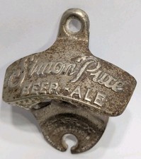 ✨VINTAGE✨ Simon Pure Beer-Ale Star-X Metal Wall Bottle Opener picture