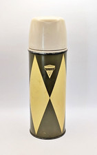 Rare Vintage 1950s Holtemp Thermos Brand One Pint Metal Made in USA Collectible picture
