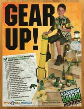 2003 Backyard Safari Outfitters Vintage Print Ad/Poster Toys R Us 00s Kids Art picture