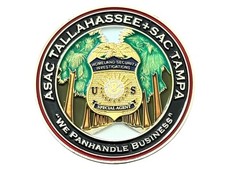 Northern District of Florida HSI Challenge Coin US Special Agent in Charge Tampa picture