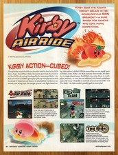 2003 Kirby Air Ride Nintendo Gamecube GCN Print Ad/Poster Official Promo Art picture