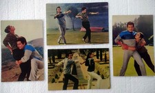 Bollywood Actor Jeetendra Sridevi 4 Rare Old Original Post card Postcard Lot Set picture