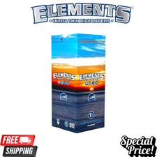 Elements 1 1/4 Pre Rolled Cones (Bulk 900 Ct) Ultra-Thin Rice Paper Official Box picture