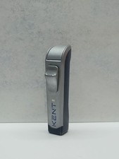 Kent Blue Electronic Lighter Metal Good condition picture