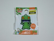 NICKELODEON RUGRATS REPTAR COLLECTIBLE ENAMEL PIN - GLOW IN DARK EE EXCLUSIVE picture