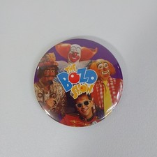 Vintage The Bozo Show Pin Button 3