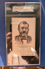 1880s Hd2a Trade Card Ulysses S. Grant SGC 5 EX Mason's Shoes None Higher picture