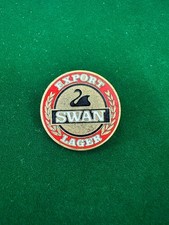 Vintage Export Swan Larger Beer Pin/Badge picture