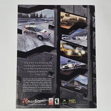 RalliSport Challenge Xbox Tire That Grips Print Ad/Poster Official Promo Art picture