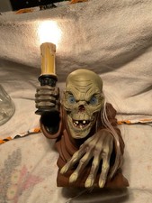Vintage 1996 Tales From the Crypt Keeper Light Up Candelabra Trendmaster picture