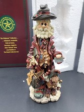 1998 NIP Boyds Bears Santa Execunick The First Global Business Man Folkstone COA picture