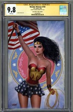 WONDER WOMAN #750 CGC 9.8 SS SIGNED NATHAN SZERDY VIRGIN VARIANT LOW POP 10 RARE picture