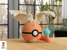 mega dragonite themed specialty character ball picture