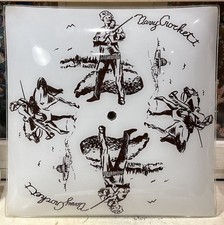 Vintage 1950’s Davy Crockett Glass Light Shade for Ceiling Fixture picture