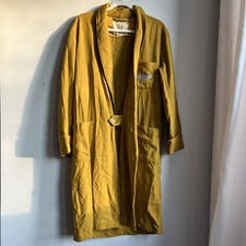 Vintage 1979 US Air Force Academy Cadet Wool Hospital? Robe Yellow Alamo Small picture