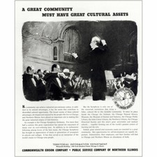 1951 Commonwealth Edison: Great Cultural Assets Vintage Print Ad picture