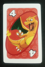 2019 UNO Pokemon Card Red Charizard #4 picture