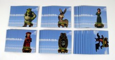 Lot of (10) 2001 Dart Flipcards Shrek Stand Up Character Chase Card Set 6 Nm/Mt picture