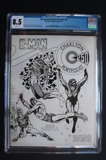 CPL Special Double issue #9&10 Charlton Portfolio 1974 DITKO Blue Beetle CGC 8.5 picture