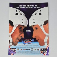 Wayne Gretzky's 3D Hockey '98 Nintendo 64 N64 PlayStation 1 PS1 Print Ad/Poster picture