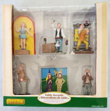 Lemax 2006 VILLAGE COLLECTION #63583 CARNIVAL AMUSEMENTS SET OF 6 In Box  picture