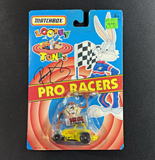 Rico Abreu Signed Matchbox Looney Tunes Pro Racers Taz Oil #12 Diecast 1993 picture
