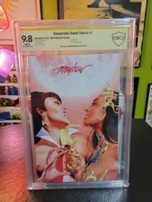Vampirella / Dejah Thoris #1 CBCS 9.8 Mike Mayhew SIGNED and Virgin Variant... picture