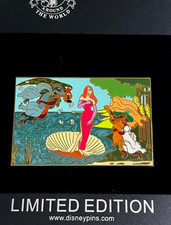 NEW Jessica Rabbit JUMBO LE Disney Pin Birth Venus Art Masterpiece Botticelli LE picture