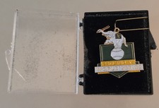 1989 Oakland A's World Series Press Pin Charm Version SF Giants Battle ofthe Bay picture