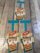Rare Lot Of 3 WOW Tostitos Chips Store Shelf Promotional Display Advertising picture