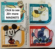 NWT New Disney MAGNET LE Character Theme Park Hotel Resort DCL Cruise Passholder picture