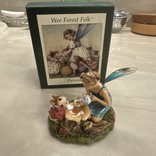 Wee Forest Folk -  FY1  Just A Wee Drop Fairy - First Edition - Signed picture
