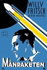 Fritz Lang's Månraketen Poster 🌕 - 1929 Sci-Fi Art - 16x24” Premium Matte picture