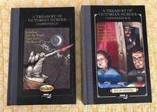 Treasury of Victorian Murder Compendium Vol 1 & 2 Rick Geary HC 1st Print Set picture