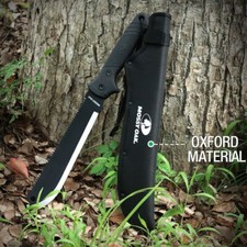 NEW 19-inch Machete Saw Sharp Blade Machete Ergonomic No-Slip Handle with Sheath picture